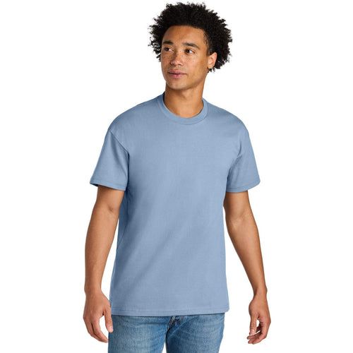 Next Level Apparel Heavyweight Tee with custom logo embroidery