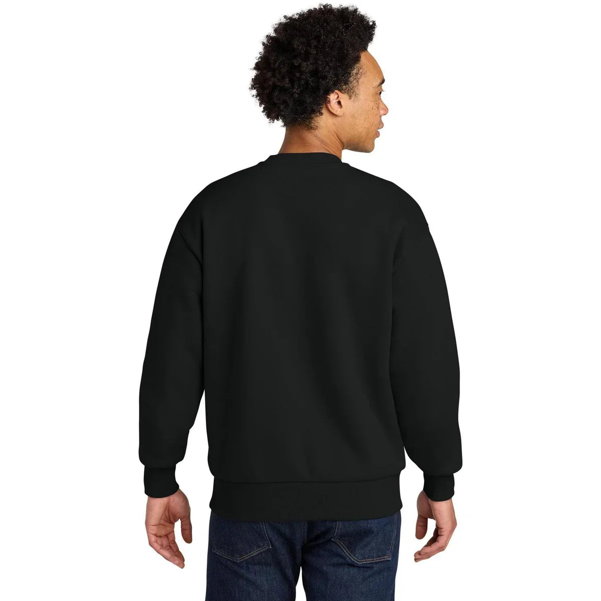 Next Level Apparel Heavyweight Sweatshirt with custom logo embroidery
