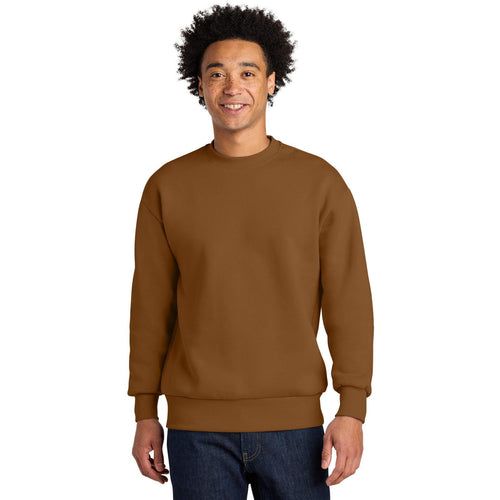 Next Level Apparel Heavyweight Sweatshirt with custom logo embroidery