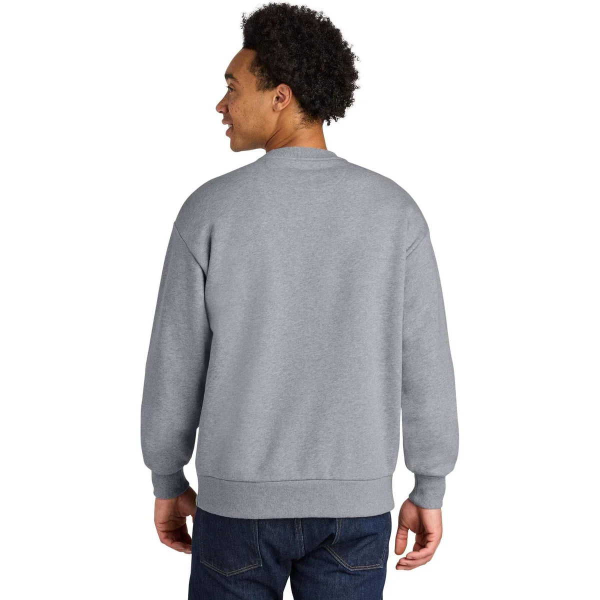 Next Level Apparel Heavyweight Sweatshirt with custom logo embroidery