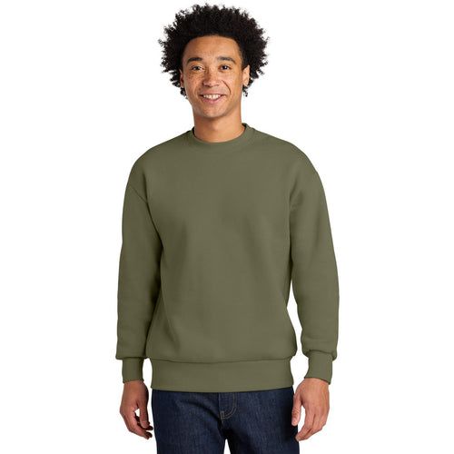 Next Level Apparel Heavyweight Sweatshirt with custom logo embroidery