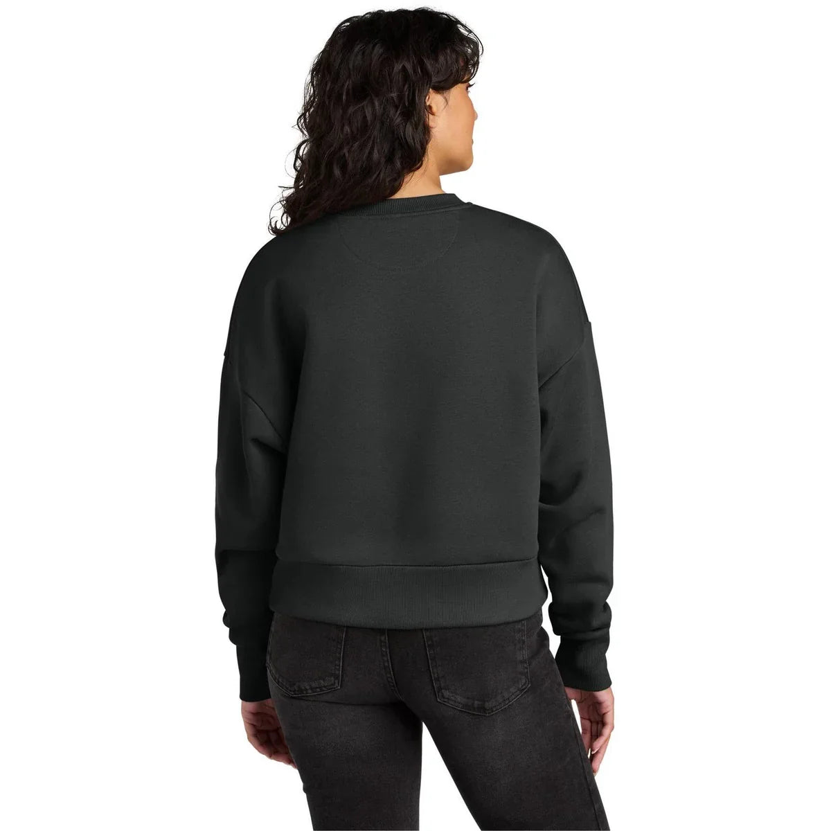 Next Level Apparel Women’s Heavyweight Sweatshirt with custom logo embroidery