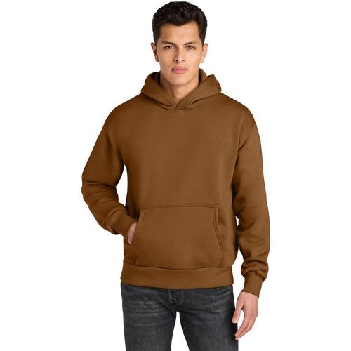 Next Level Apparel Heavyweight Hoodie with custom logo embroidery
