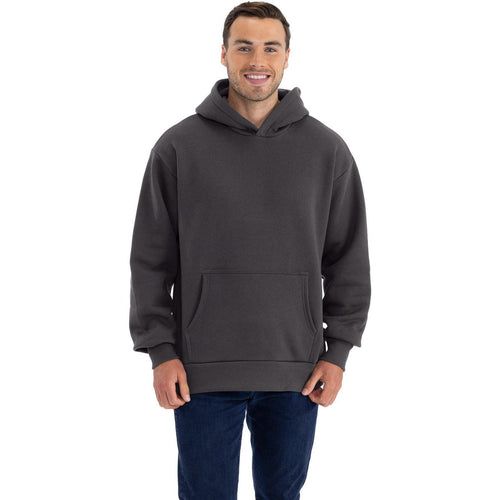Next Level Apparel Heavyweight Hoodie with custom logo embroidery