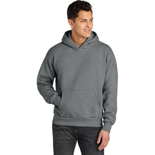 Next Level Apparel Heavyweight Hoodie with custom logo embroidery