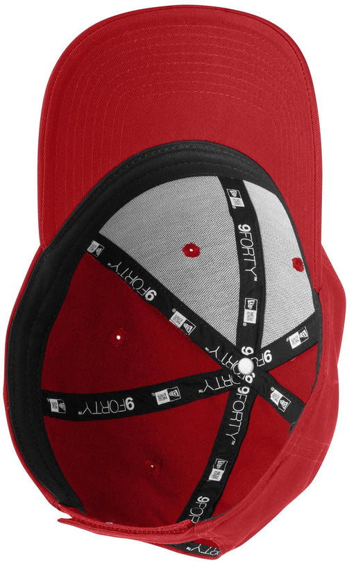 New Era Adjustable Structured Cap with custom logo embroidery