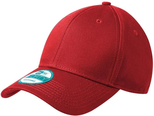 New Era Adjustable Structured Cap with custom logo embroidery