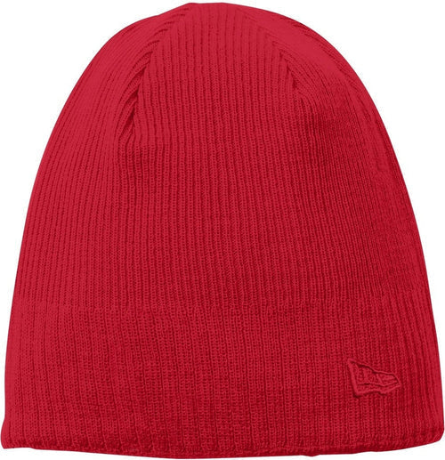 New Era Knit Beanie with custom logo embroidery
