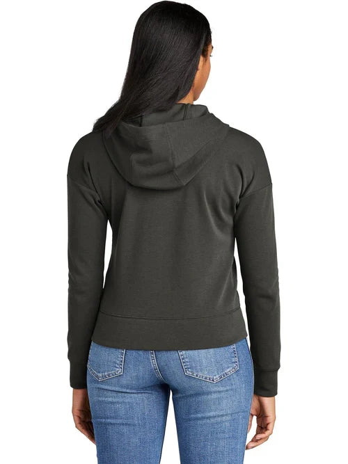 New Era Ladies STS Full-Zip Hoodie with custom logo embroidery