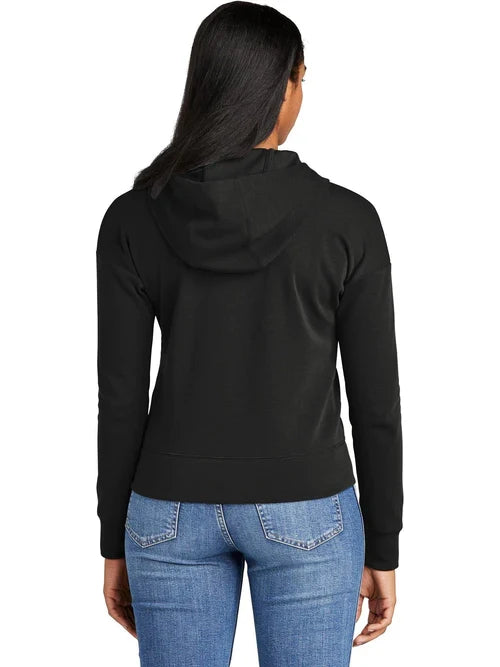 New Era Ladies STS Full-Zip Hoodie with custom logo embroidery