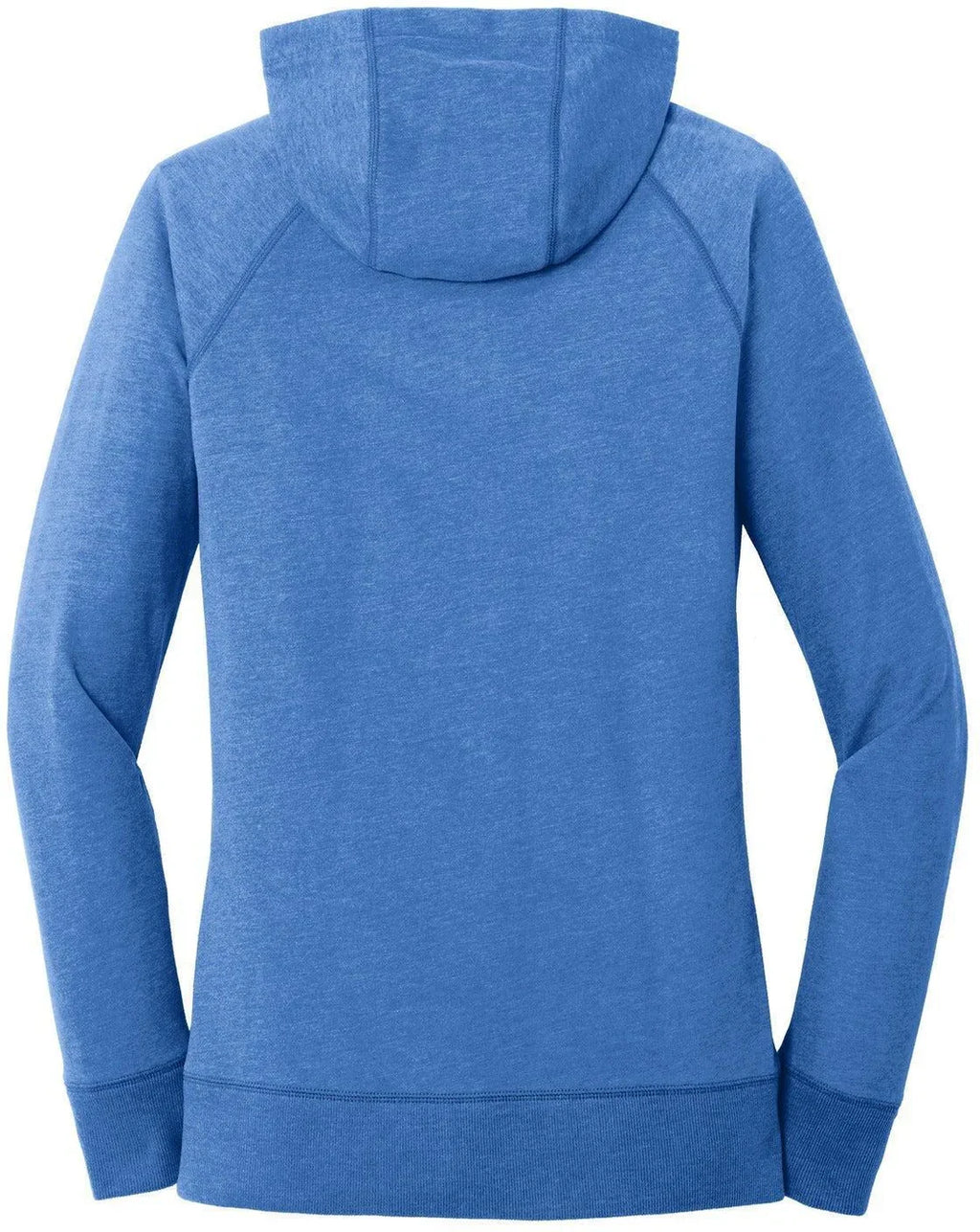 New Era Women's Sueded Cotton Blend Full-Zip Hoodie with custom logo embroidery
