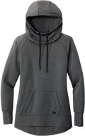 New Era Ladies Tri-Blend Fleece Pullover Hoodie with custom logo embroidery