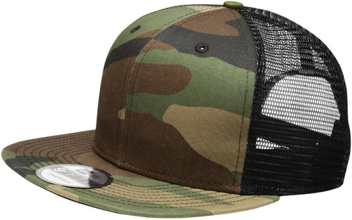 New Era Original Fit Snapback Trucker Cap with custom logo embroidery