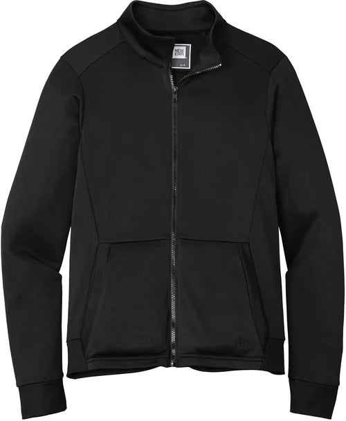 New Era Performance Terry Full-Zip with custom logo embroidery