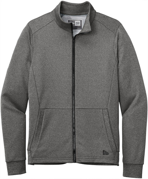 New Era Performance Terry Full-Zip with custom logo embroidery