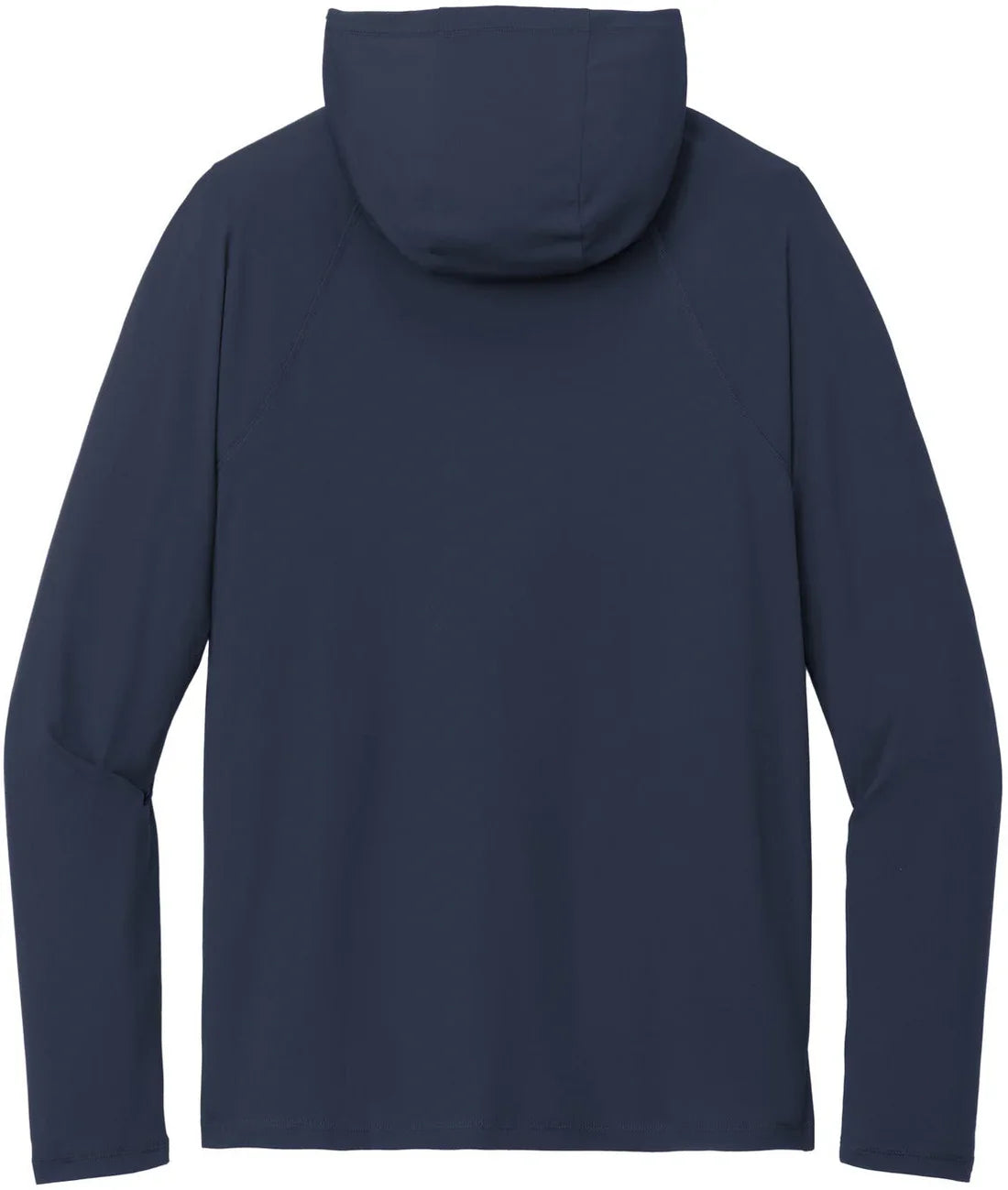 New Era Power Long Sleeve Hoodie with custom logo embroidery
