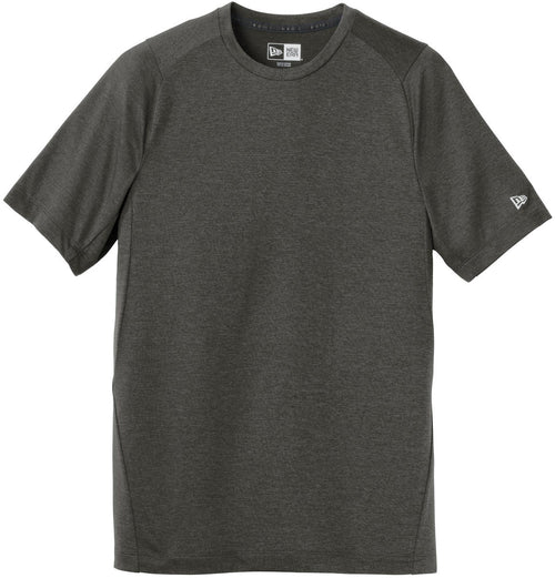 New Era Series Performance Crew Tee with custom logo embroidery