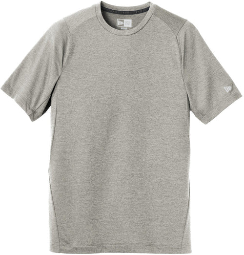 New Era Series Performance Crew Tee with custom logo embroidery