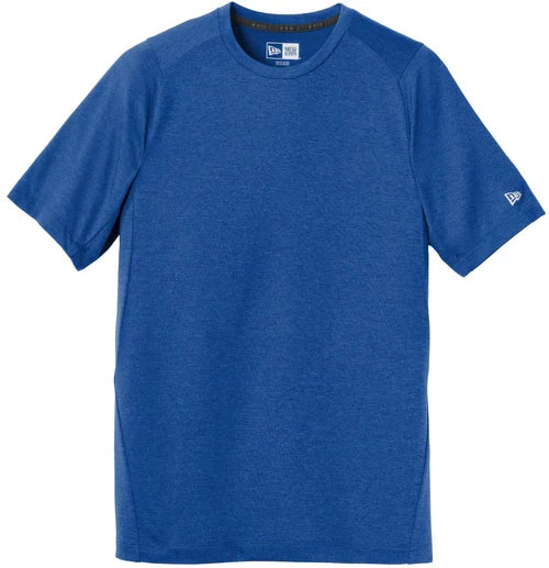 New Era Series Performance Crew Tee with custom logo embroidery