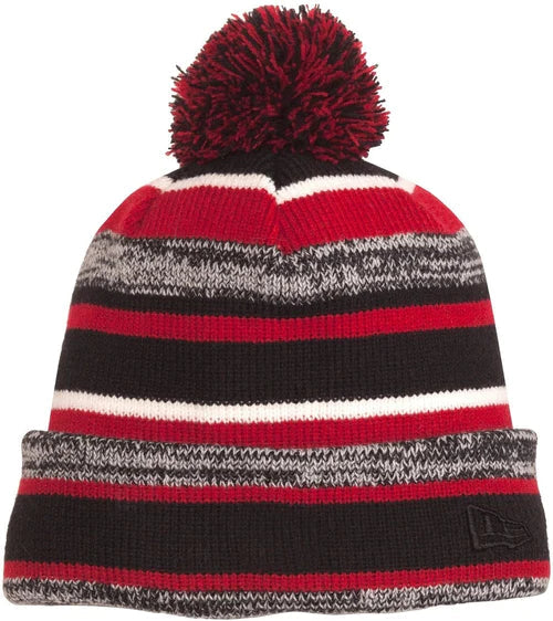 New Era Sideline Beanie with custom logo embroidery
