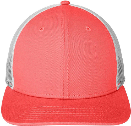 New Era Snapback Low Profile Trucker Cap with custom logo embroidery