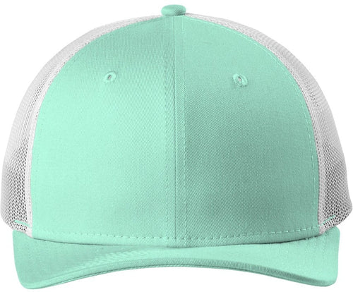 New Era Snapback Low Profile Trucker Cap with custom logo embroidery