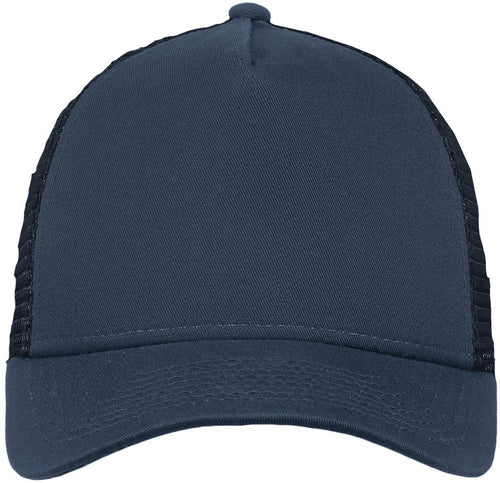 New Era Snapback Trucker Cap with custom logo embroidery
