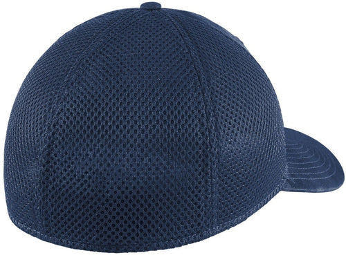 New Era Tonal Camo Stretch Tech Mesh Cap with custom logo embroidery