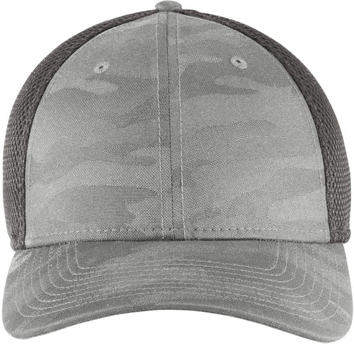 New Era Tonal Camo Stretch Tech Mesh Cap with custom logo embroidery