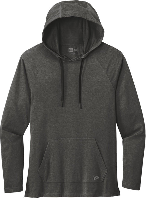 New Era Tri-Blend Hoodie with custom logo embroidery