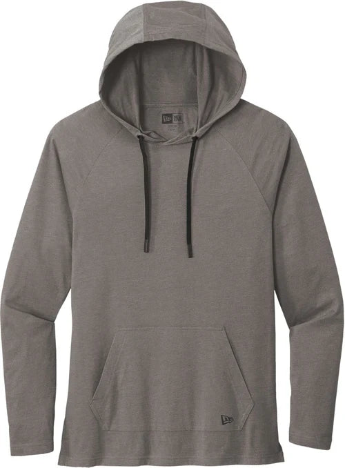 New Era Tri-Blend Hoodie with custom logo embroidery
