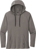 New Era Tri-Blend Hoodie with custom logo embroidery