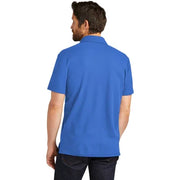 Port Authority C-FREE Cotton Blend Pique Pocket Polo with custom logo embroidery