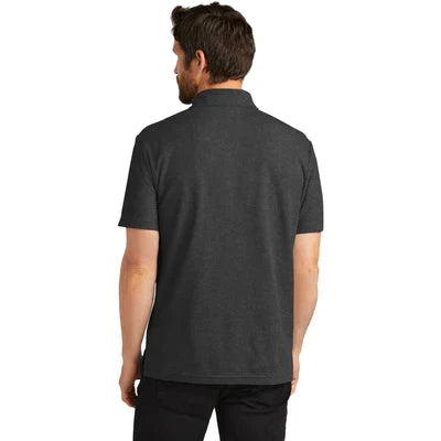 Port Authority C-FREE Cotton Blend Pique Pocket Polo with custom logo embroidery