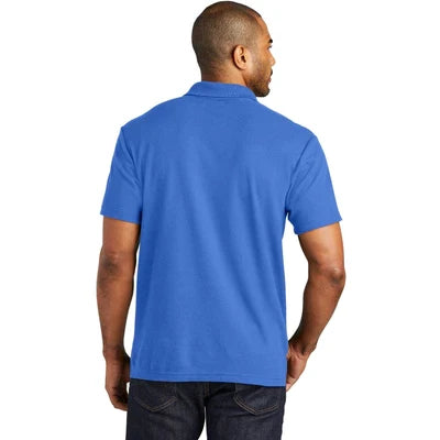 Port Authority C-FREE Cotton Blend Pique Polo with custom logo embroidery