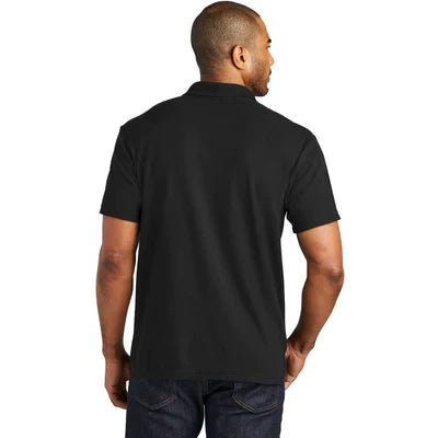 Port Authority C-FREE Cotton Blend Pique Polo with custom logo embroidery