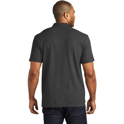 Port Authority C-FREE Cotton Blend Pique Polo with custom logo embroidery