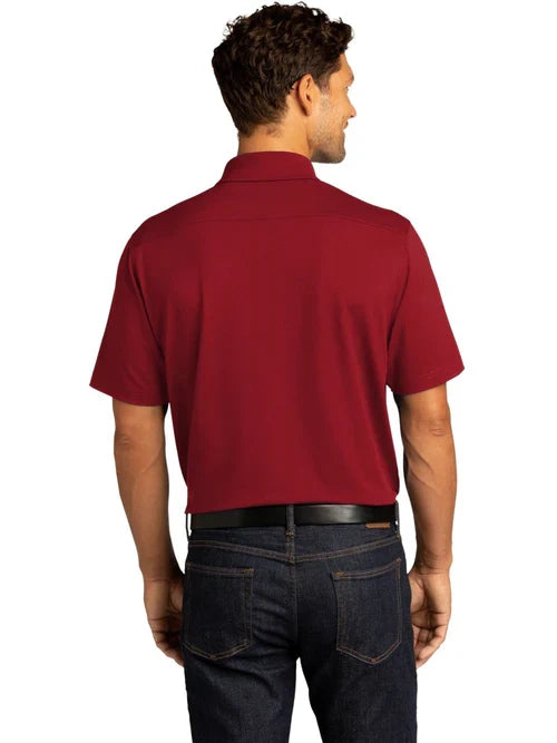 Port Authority City Stretch Polo with custom logo embroidery