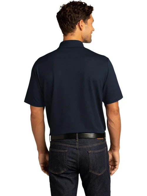 Port Authority City Stretch Polo with custom logo embroidery
