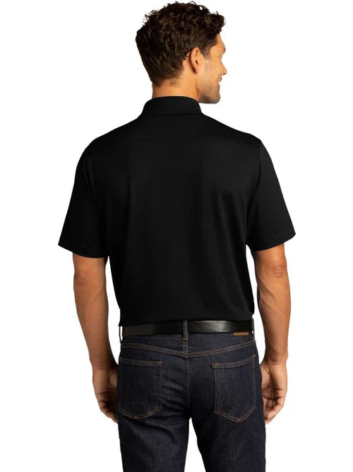 Port Authority City Stretch Polo with custom logo embroidery