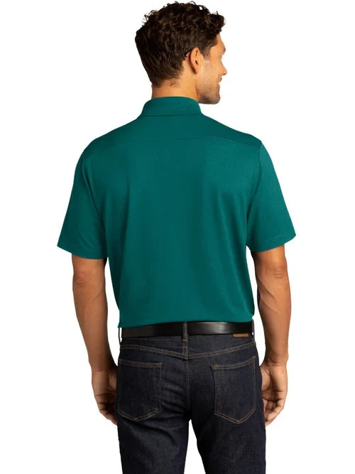 Port Authority City Stretch Polo with custom logo embroidery