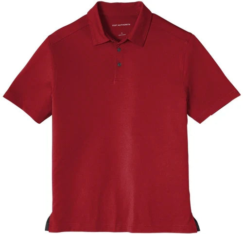 Port Authority City Stretch Polo with custom logo embroidery