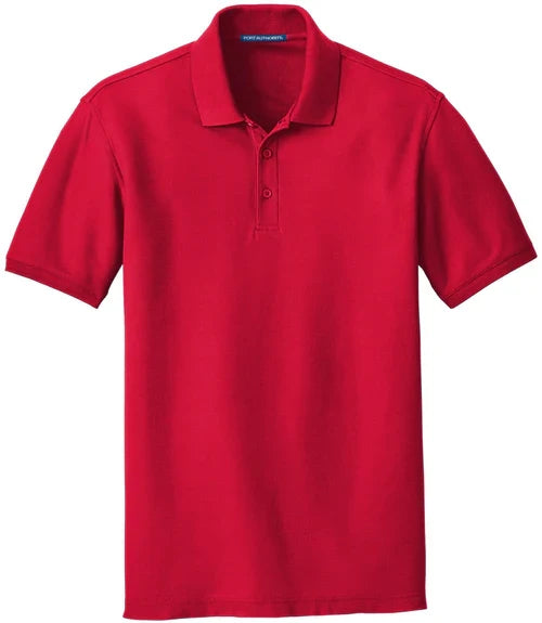 Port Authority Core Classic Pique Polo with custom logo embroidery