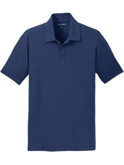 Port Authority Cotton Touch Performance Polo with custom logo embroidery