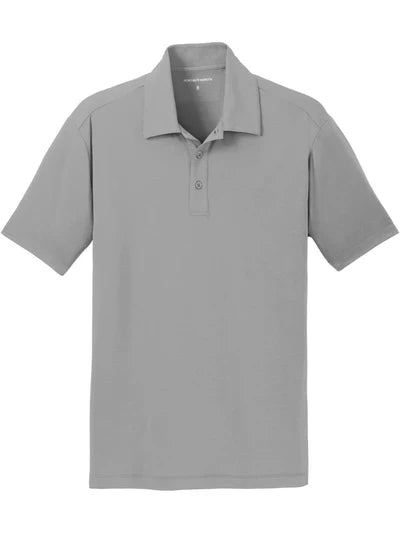 Port Authority Cotton Touch Performance Polo with custom logo embroidery
