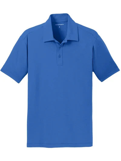 Port Authority Cotton Touch Performance Polo with custom logo embroidery