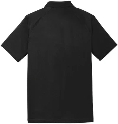Port Authority Crossover Raglan Polo with custom logo embroidery