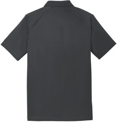 Port Authority Crossover Raglan Polo with custom logo embroidery