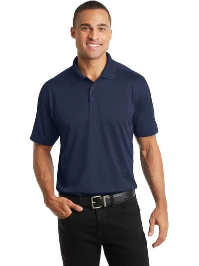 Port Authority Diamond Jacquard Polo with custom logo embroidery