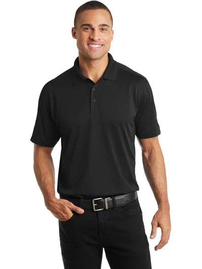 Port Authority Diamond Jacquard Polo with custom logo embroidery